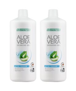 Aloe Vera Гел за пиене Active Freedom, двоен комплект
